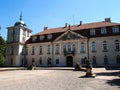 The Nieborow palace, old magnats residence in Poland Royalty Free Stock Photo