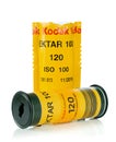 Two rolls of Kodak Ektar 120mm film Royalty Free Stock Photo