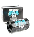 A roll of Ilford 35mm camera film Royalty Free Stock Photo