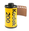 A roll of Kodak 35mm camera film Royalty Free Stock Photo