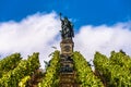 Niederwald Memorial seen through grapevines