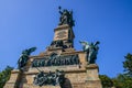 Niederwalddenkmal Germania monument on Niederwald broad hill of Rhine river valley Royalty Free Stock Photo