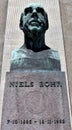 Niels Bohr sculpture in Copenhagen