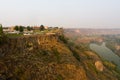 Nielsen point over Snake river canyon. Twin Falls, Idaho Royalty Free Stock Photo