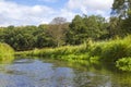 Niers River, Lower Rhine Region, Germany Royalty Free Stock Photo