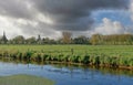 Niersaue Nature Reserve,Wachtendonk,Rhineland,Germany Royalty Free Stock Photo