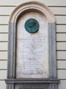 Nietzsche memorial plaque in Turin