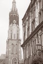 Nieuwe Kerk - New Church; Delft; Holland; Netherlands Royalty Free Stock Photo