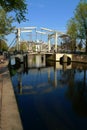 Niewe Herengracht bridge Royalty Free Stock Photo