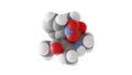 nifedipine molecule, adalat, molecular structure, isolated 3d model van der Waals Royalty Free Stock Photo