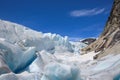 Nigardsbreen glacier Royalty Free Stock Photo