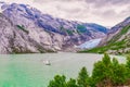 Nigardsbreen glacier in Jostedal National Park.Sogn og Fjordane county.Norway Royalty Free Stock Photo