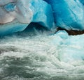 Nigardsbreen Glacier melting, Norway Royalty Free Stock Photo