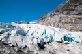 Nigardsbreen - Jostedalsbreen glacier in Norway Royalty Free Stock Photo