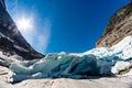 Nigardsbreen - Jostedalsbreen glacier in Norway Royalty Free Stock Photo