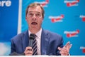 Nigel Farage speaking in Berlin Royalty Free Stock Photo