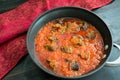Nigerian Beef Stew African Stew in a Saucepan