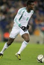 Nigerian player Solomon Kwambe