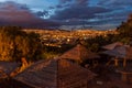 Night aerial view of Sucre Royalty Free Stock Photo