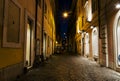 Night alley near Piazza di San Lorenzo