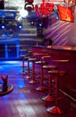 Night bar interior Royalty Free Stock Photo