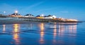 Night beach landscape Royalty Free Stock Photo