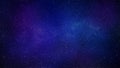 Night blue starry sky horizontal background Royalty Free Stock Photo