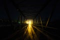 Night Bridge Royalty Free Stock Photo