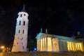 Night cahtedral at Vilnius