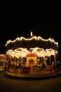 Night carousel Royalty Free Stock Photo