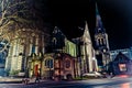 Night of Christchurch Royalty Free Stock Photo