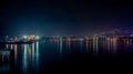 Night city landscpae Royalty Free Stock Photo