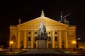 Night city, Russia, Chelyabinsk, Theatre