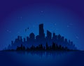 Night cityscape Royalty Free Stock Photo