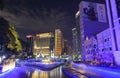 Night cityscape Kuala Lumpur Malaysia