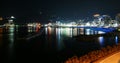 The night cityscape of Izu Royalty Free Stock Photo