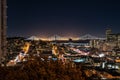 Night cityscape of San Francisco Royalty Free Stock Photo