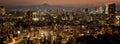 Night cityscape in Tokyo view from top Tokyo Tower