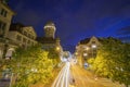 Night cityscape of Zurich