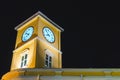 Night Clock Tower Royalty Free Stock Photo