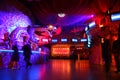 Night club interior