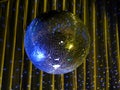 Night club lighting blue mirror-ball 1