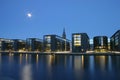 Night Copenhagen Royalty Free Stock Photo