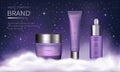 Night cosmetic series for face skin care