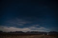 Night at Death Valley Royalty Free Stock Photo