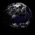 Night Earth - Europe/Asia/Afri