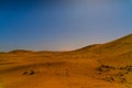 Night in Erg Chebbi Sand dunes near Merzouga, Morocco Royalty Free Stock Photo