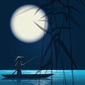 Night Fishing illustration