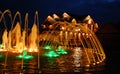 Night fountain