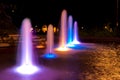 Night fountain Royalty Free Stock Photo